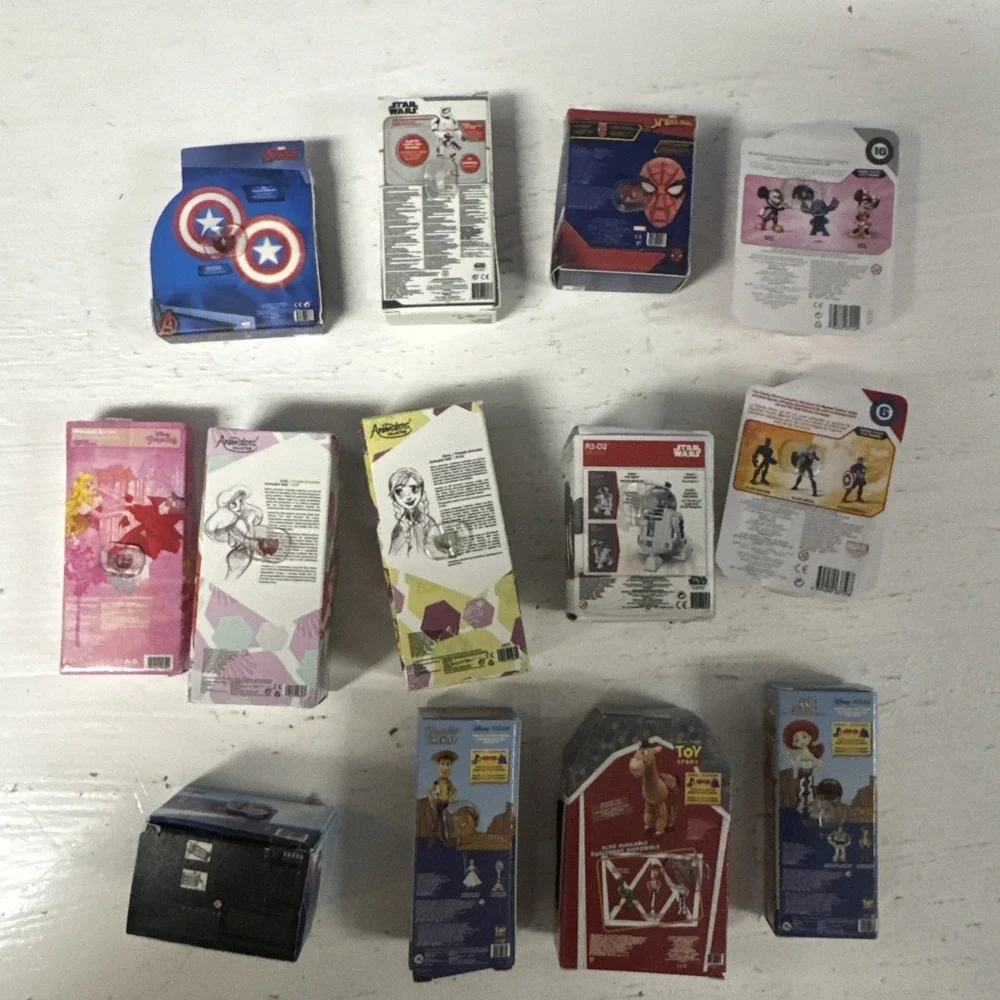 ZURU MINI BRANDS DISNEY LOT of 13 No Repeat Ultra Rare Toy Story Star‎ Wars +